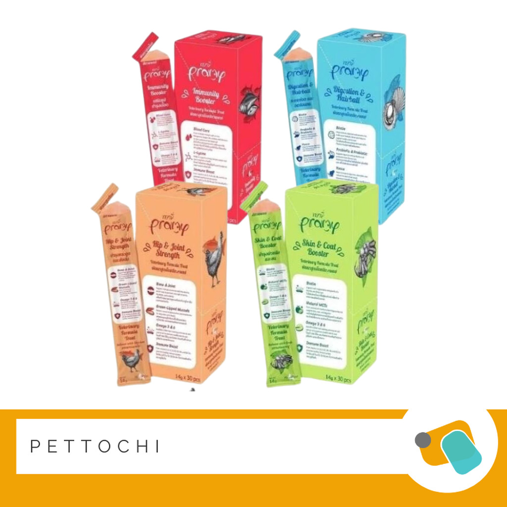 Pramy อาหารเสริมรูปแบบแมวเลีย 30 ซอง