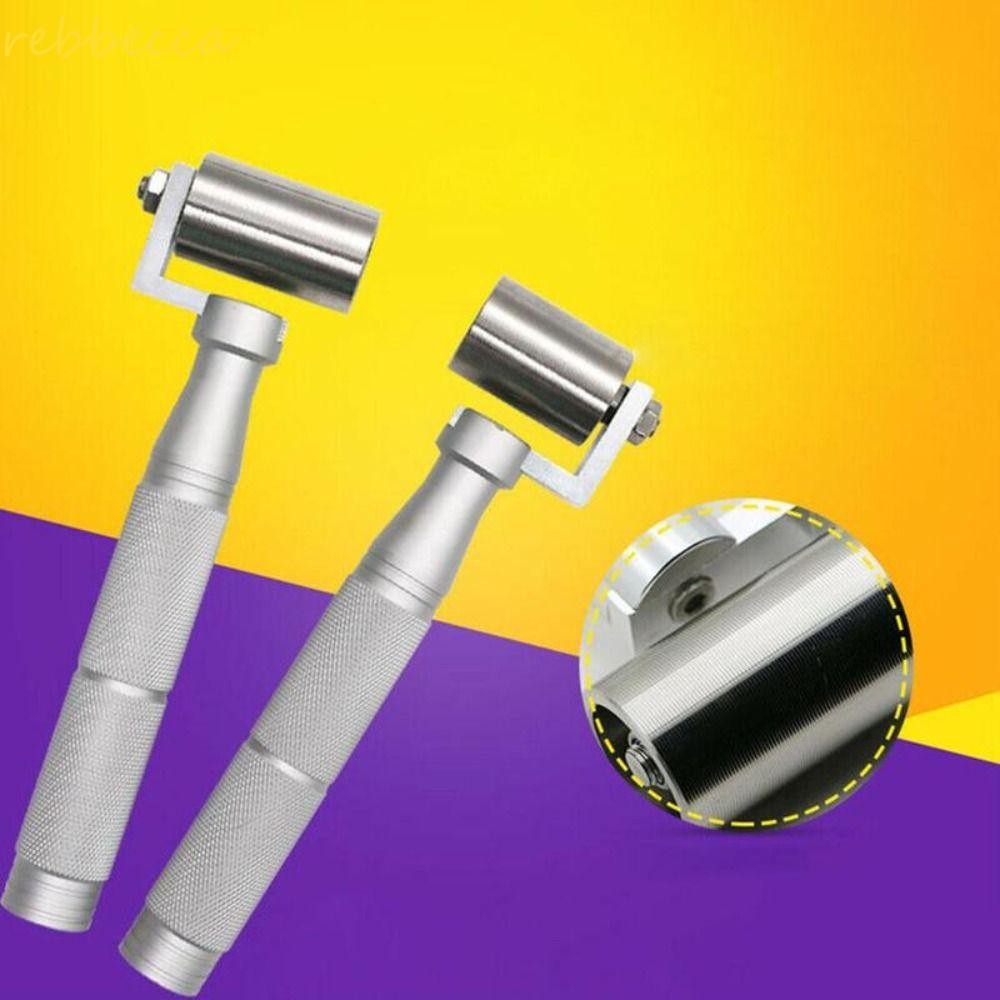 รีเบคก้า วอลล์เปเปอร์แบนกดล้อ,เครื่องมือก่อสร้างสแตนเลสลูกกลิ้งความดันแบน,มืออาชีพ34/40มิลลิเมตรวอลล์เปเปอร์ขอบตะเข็บลูกกลิ้งในครั