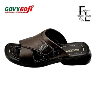 Govysoft PU รุ่น 2050 รองเท้าแตะ รองเท้าแตะแบบสวม รองเท้าผู้ชาย
