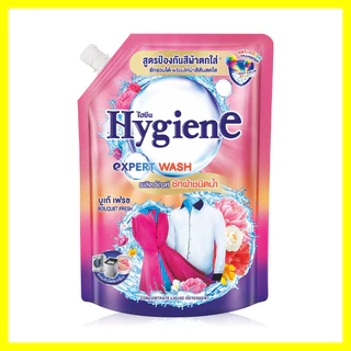 Hygiene Expert Wash Liquid Detergent Anti-Color Transfer Bouquet Fresh 1300ml ผลิตภัณฑ์ซักผ้าสูตรป้องกันสีผ้าตกใส่.