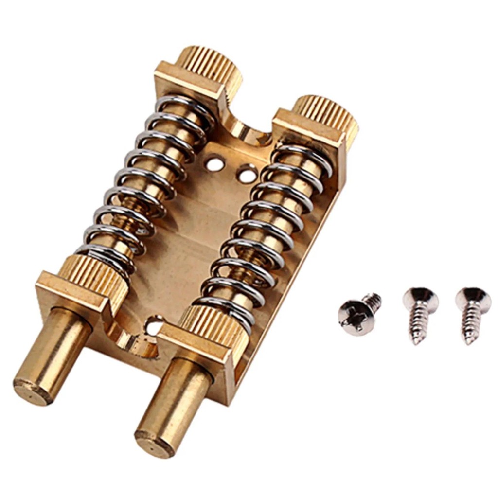 Tremolo Bridge System Vridge Spring Stabilizer ทองแดงคู่ Rod เหมาะสําหรับกีตาร์ไฟฟ้า String Inatrume