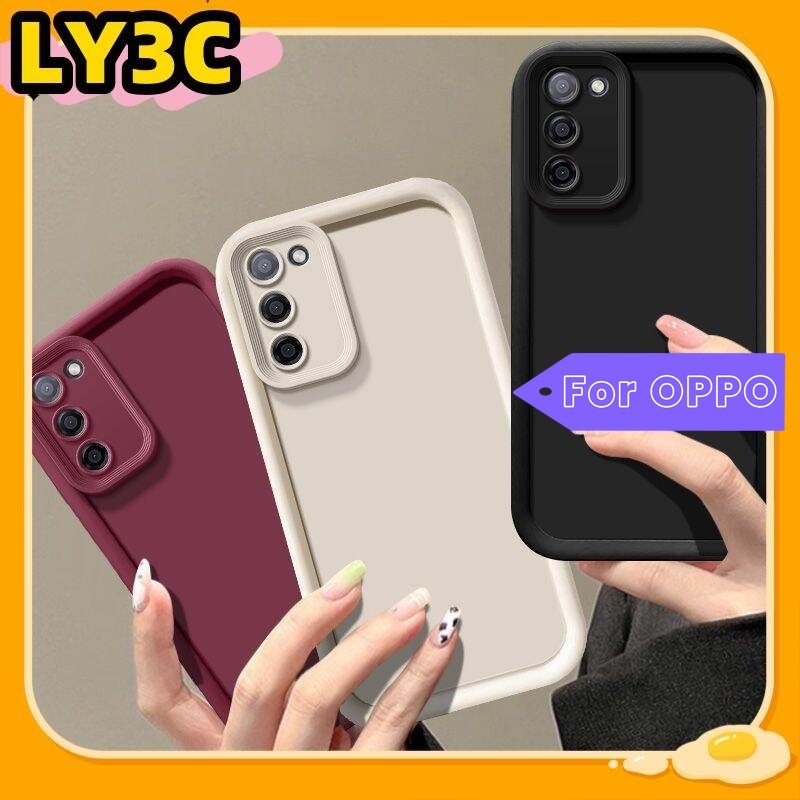 Cod สําหรับ OPPO A55 4G กรณี OPPO A53S 5G OPPO A56 5G เคสโทรศัพท์ป้องกันกล้อง Anti Drop Protection ปกอ่อน