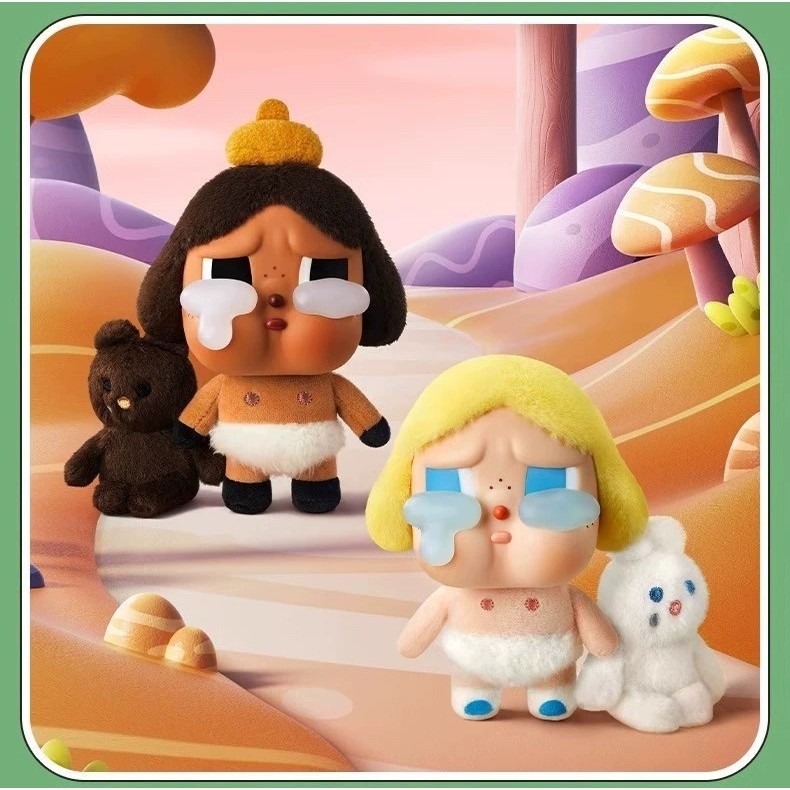 ของแท้ POP MART Crybaby น้ําตามอนสเตอร์ ไวนิล น้ําตา โรงงานร้องไห้อีกครั้ง ของเล่นศิลปะอย่างเป็นทางการ