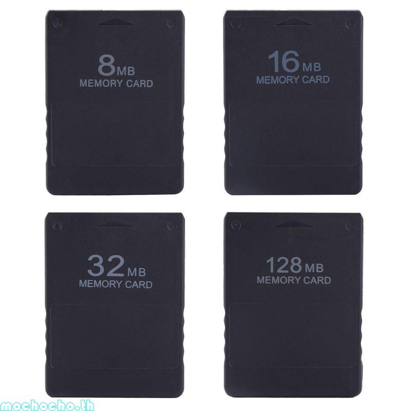 Mocho การ์ดหน่วยความจําการ์ด SD 8M 16M 32M 128M สําหรับ PS2 การ์ดขยายบันทึกเกม