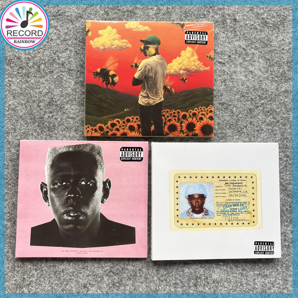 Tyler, The Creator Flower Boy, IGOR, Call Me If You Get Lost Original 3 Albums Set Brand New