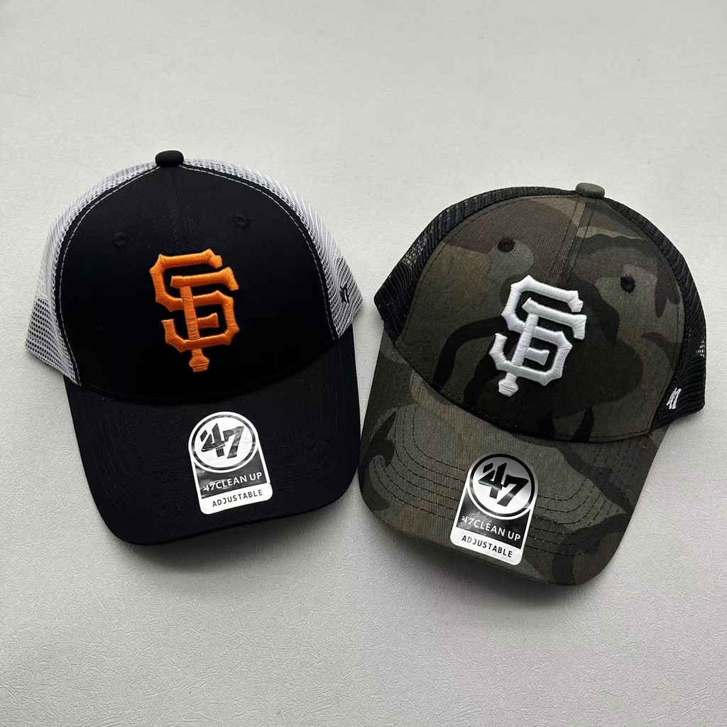 Hat San Francisco Giants หมวกเบสบอลกีฬากลางแจ้งผู้ชาย