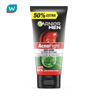 Garnier การ์นิเย่ เมน แอคโนไฟท์ แอนติ-แอคเน่ สครับ อิน โฟม 1…