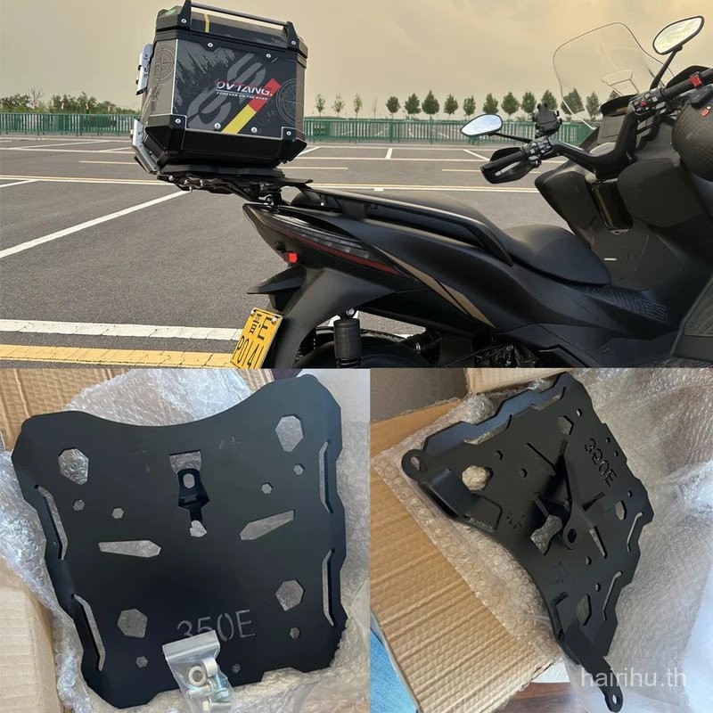 For Zontes 350E Luggage Rack Tail Box Support Plate Top Case Rear Carrier Shelf Bracket Mount Motorcycle Accessories E 350 E350