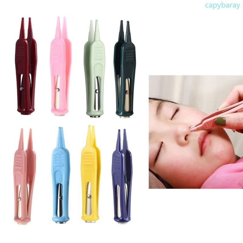Cpy เครื่องทําความสะอาดจมูกเด็ก เครื่องเลือกพลาสติก Booger Extractors สําหรับการหายใจที่ชัดเจน