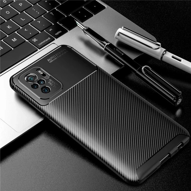 XIAOMI REDMI NOTE 10 10S / NOTE 10 PRO Autofocus Slim Carbon Case - R NOTE 10 10S - AUTO-NEW