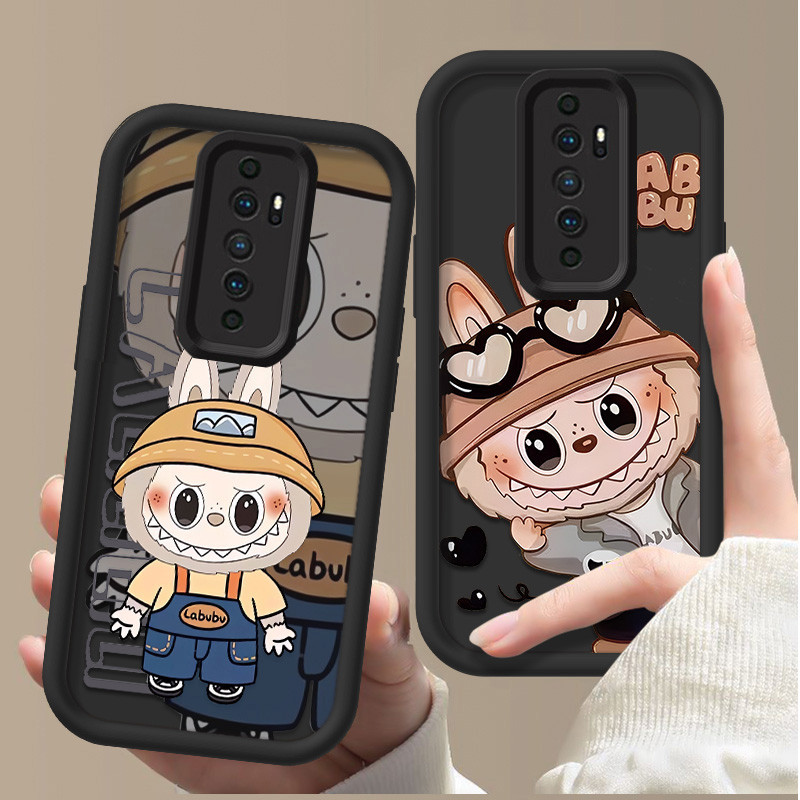 เคส oppo reno2 f เคสโทรศัพท์สําหรับ กรณี LaBu Anti fall ป้องกัน