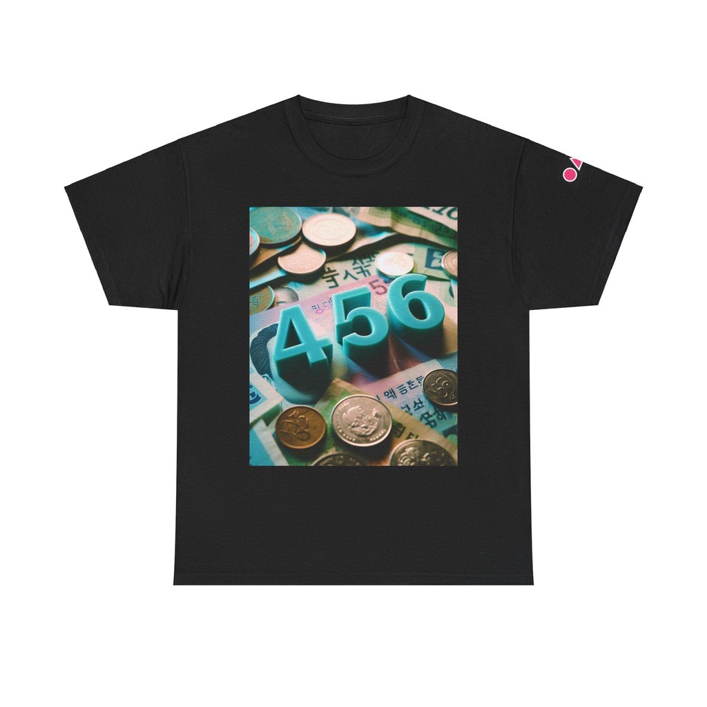 เสื้อยืดเกม Squid Game 2 ซีรีย์เกาหลี Player 456 Unisex T-Shirt