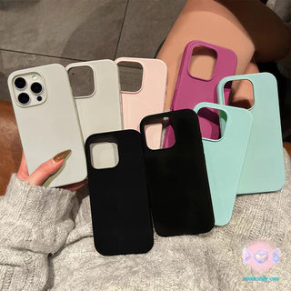💖 จัดส่งในพื้นที่💖เคสเหมือนเปลือกลิ้นจี่ สําหรับ IPhone 16 15 14 13 7 8plus Pro Promax XR XS