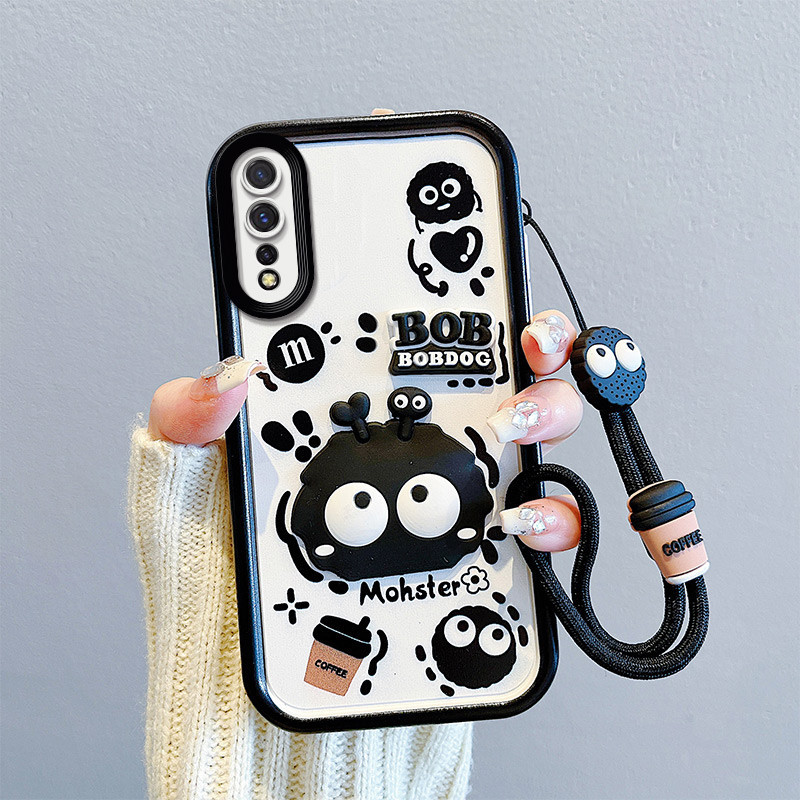 เคส Vivo S1 การ์ตูนน่ารักเคสโทรศัพท์นุ่มสามมิติรูปตุ๊กตา BB-TYGZ