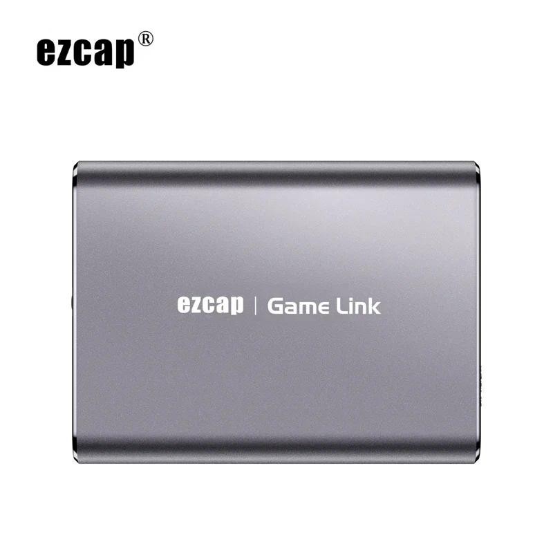 Ezcap311P 4K 60Hz TV Loop USB 2.0 1080p การ์ดจับภาพวิดีโอ HDMI สําหรับ PC Live Streaming เกมบันทึก