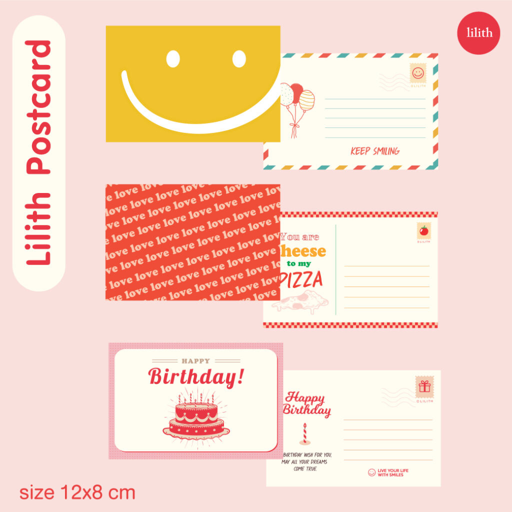 Lilith - Postcard การ์ดอวยพร (ฟรี! 1 ใบ/ 1 กล่อง)