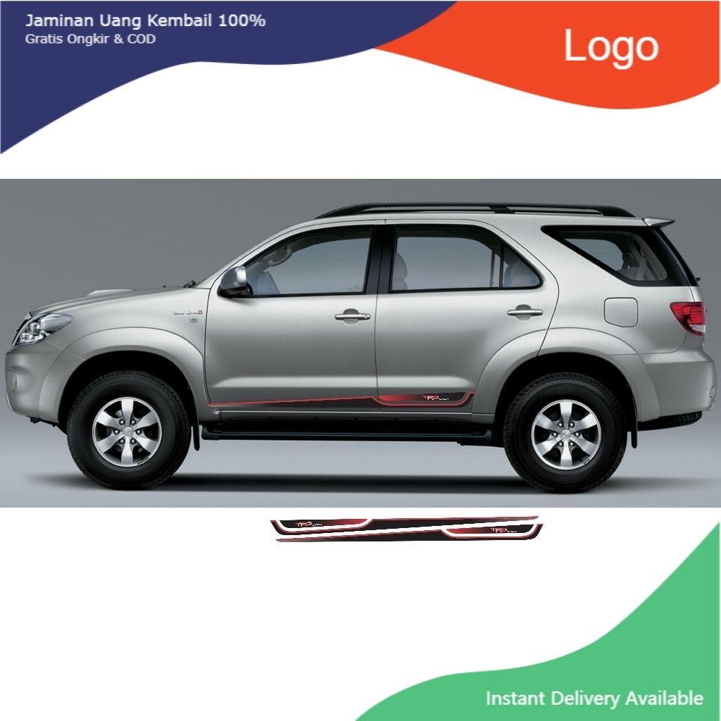 [HOT] . สติ๊กเกอร์ติดข้างรถ 7 ที่นั่งสําหรับ toyota landcuise, fortuner innova, สติ๊กเกอร์ SUV สําหร