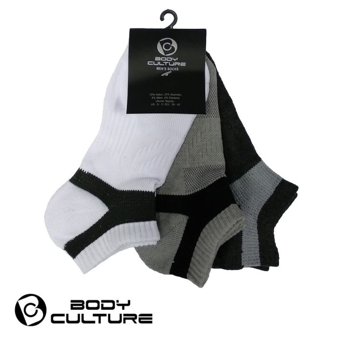 [BEST] ถุงเท้าผู้ชาย Body Culture BCS019 - MIX COLOR