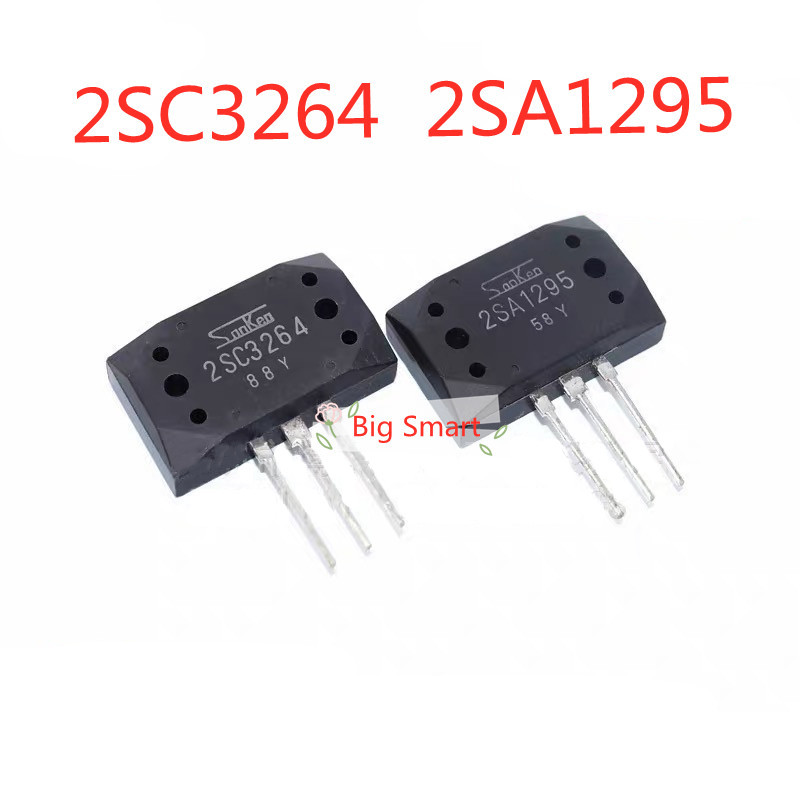 2pcs 2SC3264 2SA1295 MT-200 A1295 C3264 เครื่องขยายเสียงกําลังสูงจับคู่หลอด