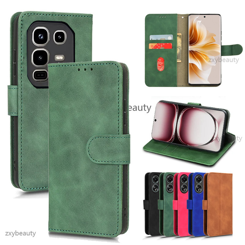 ปลอกหนังสําหรับ Infinix Note 50 Pro Plus 50S 2025 5G 4G 50S เคสโทรศัพท์กระเป๋าสตางค์ขาตั้งแม่เหล็กสํ