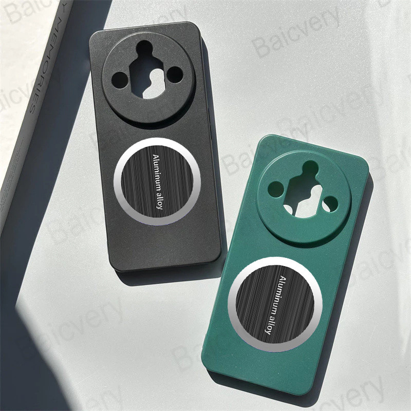 สําหรับ ZTE Nubia Focus Pro 5G Z2351N พร้อมสติกเกอร์กาวด้วยตนเองแม่เหล็ก Matte ฝาหลัง