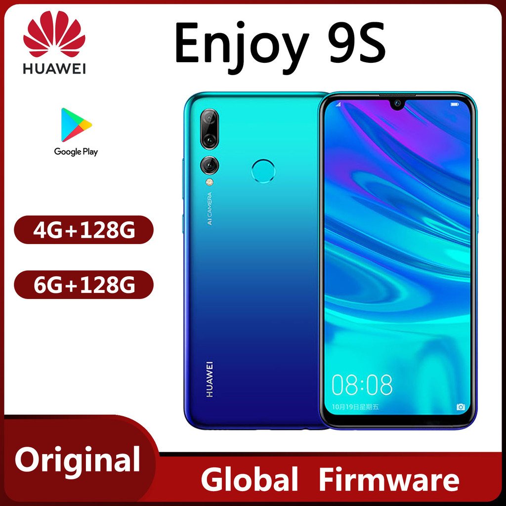 Huawei Enjoy 9s 4G Android 6.21 นิ้ว CPU แบบเต็มหน้าจอ Kirin 710 3400MAh แบตเตอรี่ความจุปลดล็อค 24MP