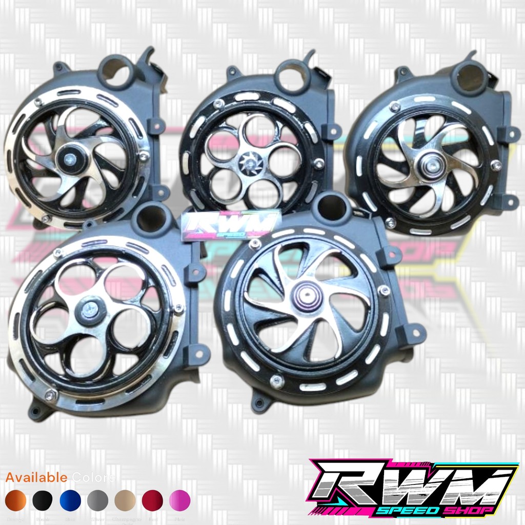 ฝาครอบพัดลม SPINER FULLSET K0J BEAT DELUXE GENIO SCOOPY ใหม่ 2020-2024 PNP JUST INSTALL