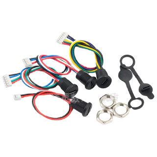 Type-c ที่วางหญิงโทรศัพท์มือถือชาร์จหัวหญิง USB C พอร์ตหัวเข็มขัดล็อค TPC กันน้ํา typec Fast Charging Power Holder