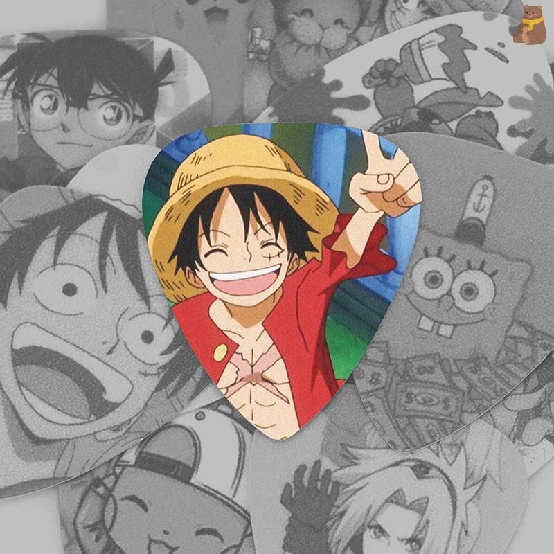 [TA] 10pcs กีตาร์ Pick 0.68 มม.วัสดุ PVC 10 แผ่นที่ไม่ซ้ํากันอะนิเมะกีตาร์ Pick Guitar Pick Plectrum Bass กีตาร์อะคูสติกอุปกรณ์เสริม TH - รูปที่ 4