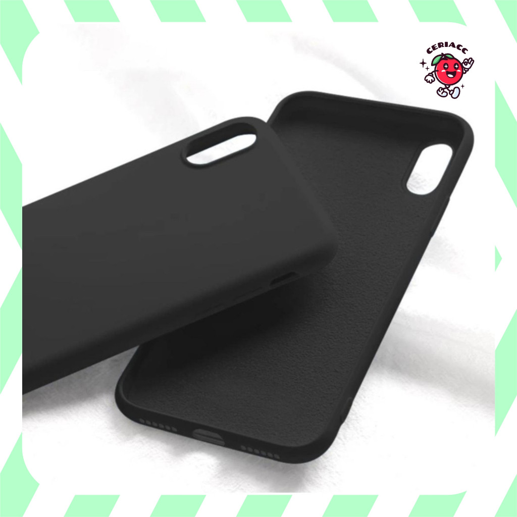 Blackmatte softcase case redmi 6 6a 5a 4x 9t note 2 4 7 pocophone m3 infinix hot 9 play 10s vivo y21