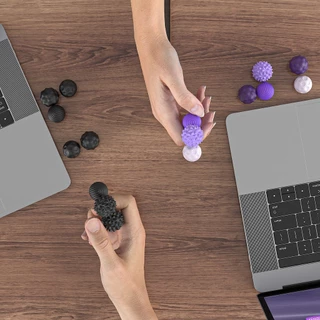 ซิลิโคนแม่เหล็ก Sensory Ball Fidget ของเล่นกังวลลูกบอลออทิสติก Calming Fidgeting ของเล่นเด็กผู้ใหญ่ความวิตกกังวลบรรเทาความเครียด Sensory ของเล่น