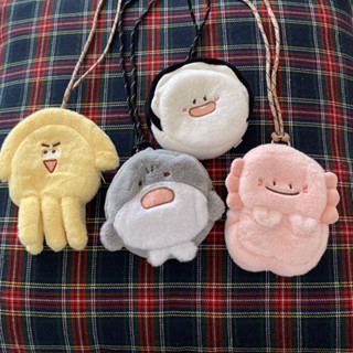 การ์ตูนฉลามขนาดเล็กกระเป๋าใส่เหรียญแบบพกพาเด็กถุงเก็บสร้างสร…