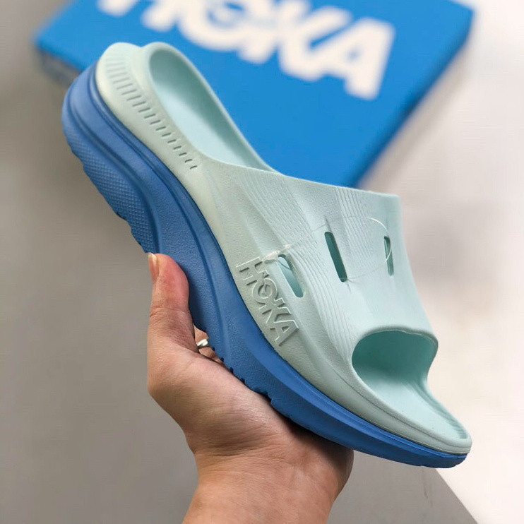 Hoka One One Ora Recovery Slide 3 รองเท้าแตะกีฬา, รองเท้าแตะลําลองสําหรับผู้ชายและผู้หญิง, ขนาด 36-4
