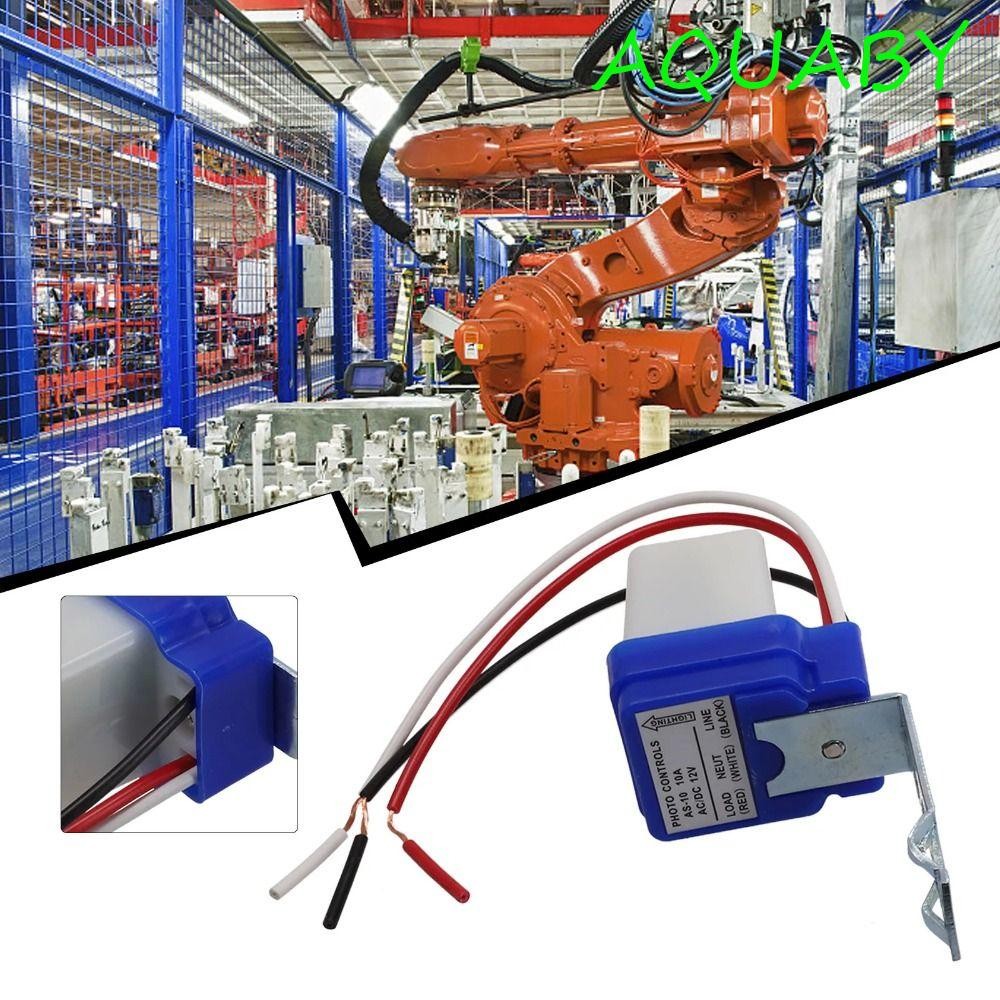 AQUABY เซ็นเซอร์อัตโนมัติ 10A สวิตช์ไฟตรวจจับสวิตช์อัจฉริยะโคมไฟเหนี่ยวนํา 220V สวิตช์ตาแมว