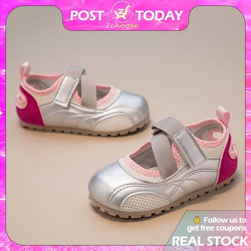 🇹🇭READY STOCK🇹🇭 Natural Runway Kids Sneaker Baby Boy Puff Mesh Training Shoes Girls Fashion Leisure 