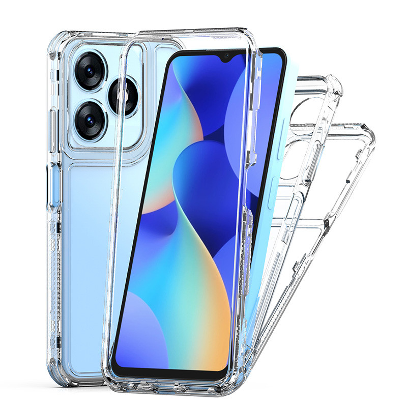 สําหรับ Tecno Spark 10 10C KI5q KI5k KI5m กรณีกันชนกันกระแทกอะคริลิค Clear Armor Cover