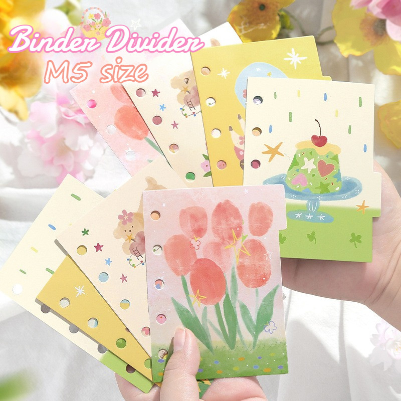 [HARU] Little Spring Song series M5 Binder Divider M5 Binder Journal Mini