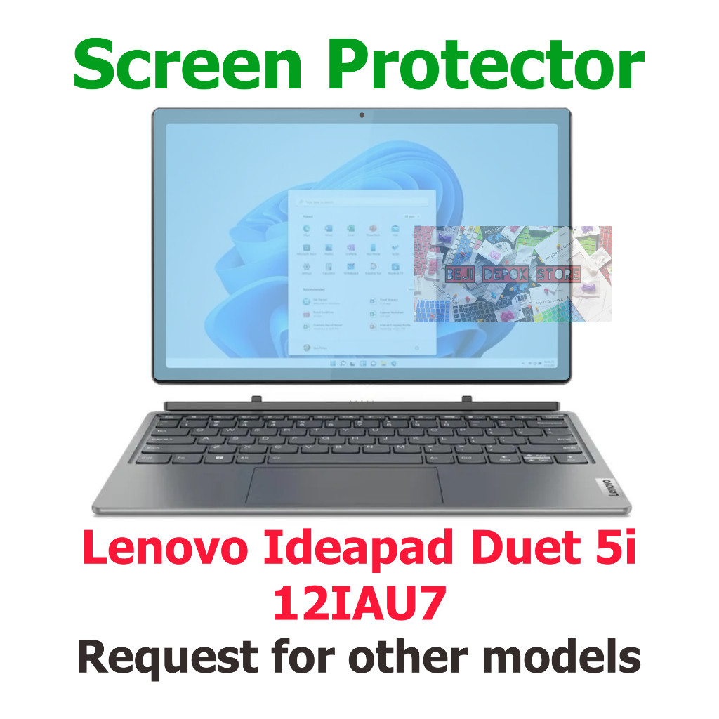 ตัวป้องกันหน้าจอแบบเต็มเฟรม Lenovo Ideapad Duet 5i 12IAU7