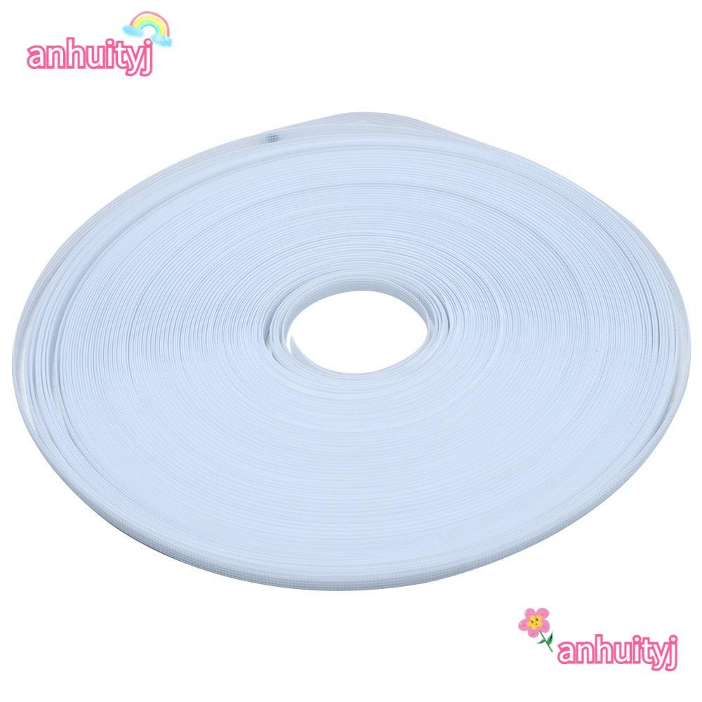 อันฮุยตี้จ 1ม้วน50หลาโพลีเอสเตอร์บอนนิ่ง,โพลีเอสเตอร์สีขาวเย็บ บอน ,โพลีอุปกรณ์เสื้อผ้า8มิลลิเมตรผ้าฝ้ายความหนาแน่นต่ําสีขาว โบนิ่ง ชุดเจ้าสาวเย็บ