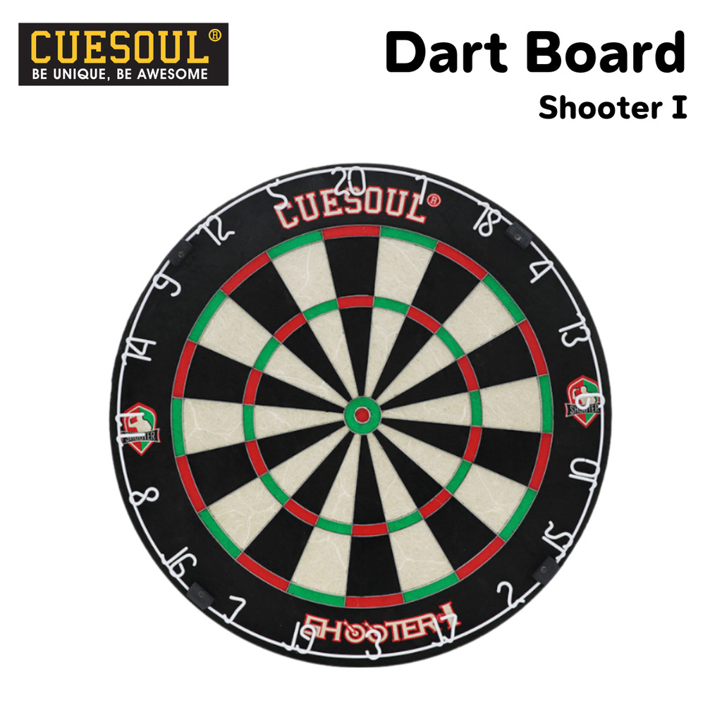 กระดานปาเป้า Cuesoul SHOOTER I Dartboard 18"