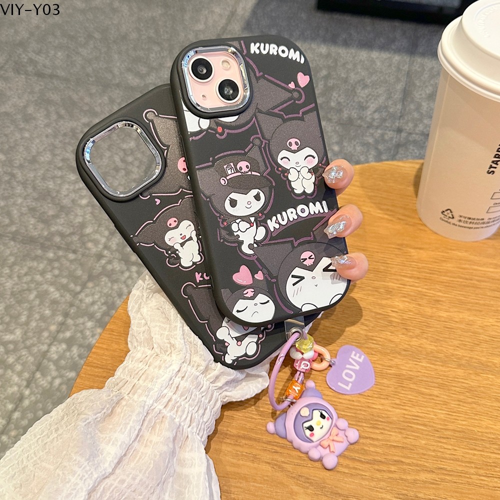 VIVO Y03 Y03T Y18 Y28S Y19S Y29 Y28 X200 V40 V30E Pro 5G เคสวีโว่ เชือกเส้นเล็ก ฟรีเชือกเส้นเล็ก ลาย