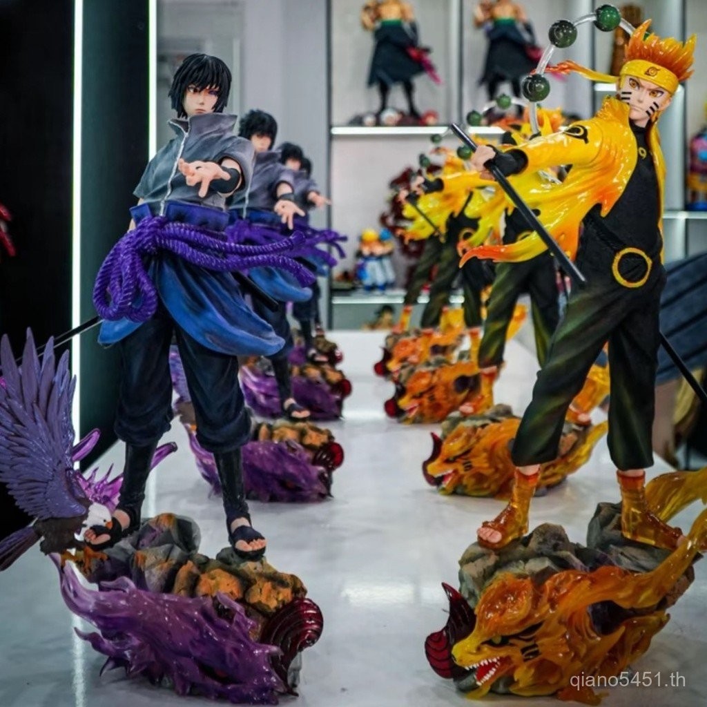[Statue Brother JT] Hypoxic Naruto Sasuke รูป Naruto Anime สินค้ารุ่นตกแต่งของขวัญ