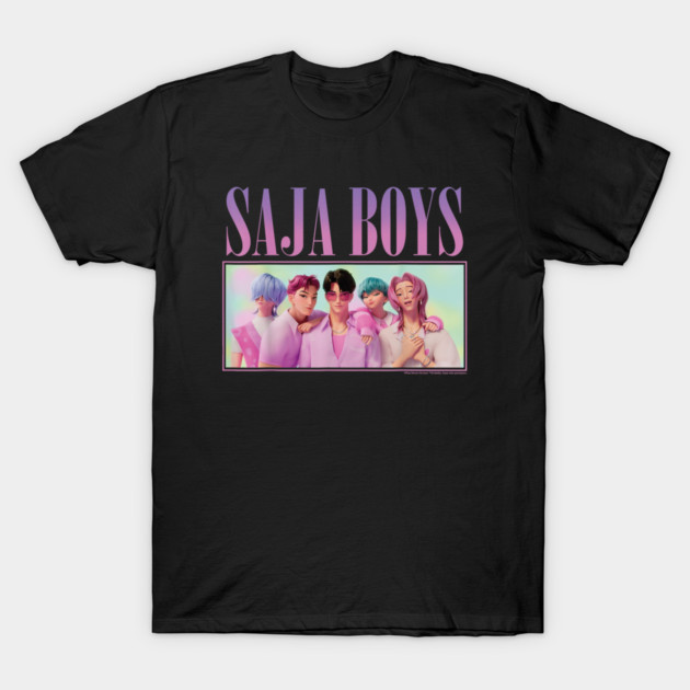 เสื้อยืด Vintage Saja Boys Group Shot T-Shirt แท้ Cotton 100% y2k การ์ตูน แฟชั่น ดับกลิ่น+ต้านเชื้อ
