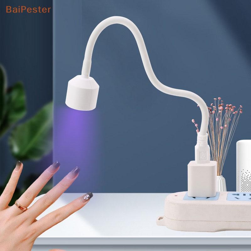 [BaiPester] โคมไฟส่องไฟเล็บ 1 ชิ้น 6 วัตต์โคมไฟเล็บขนาดเล็ก Led โคมไฟอบเล็บแบบพกพาขนาดเล็ก