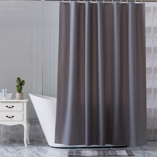 180 X 200ซม ผ้าม่านห้องกันน้ําและกันเชื้อราสีทึบม่านอาบน้ําผ…