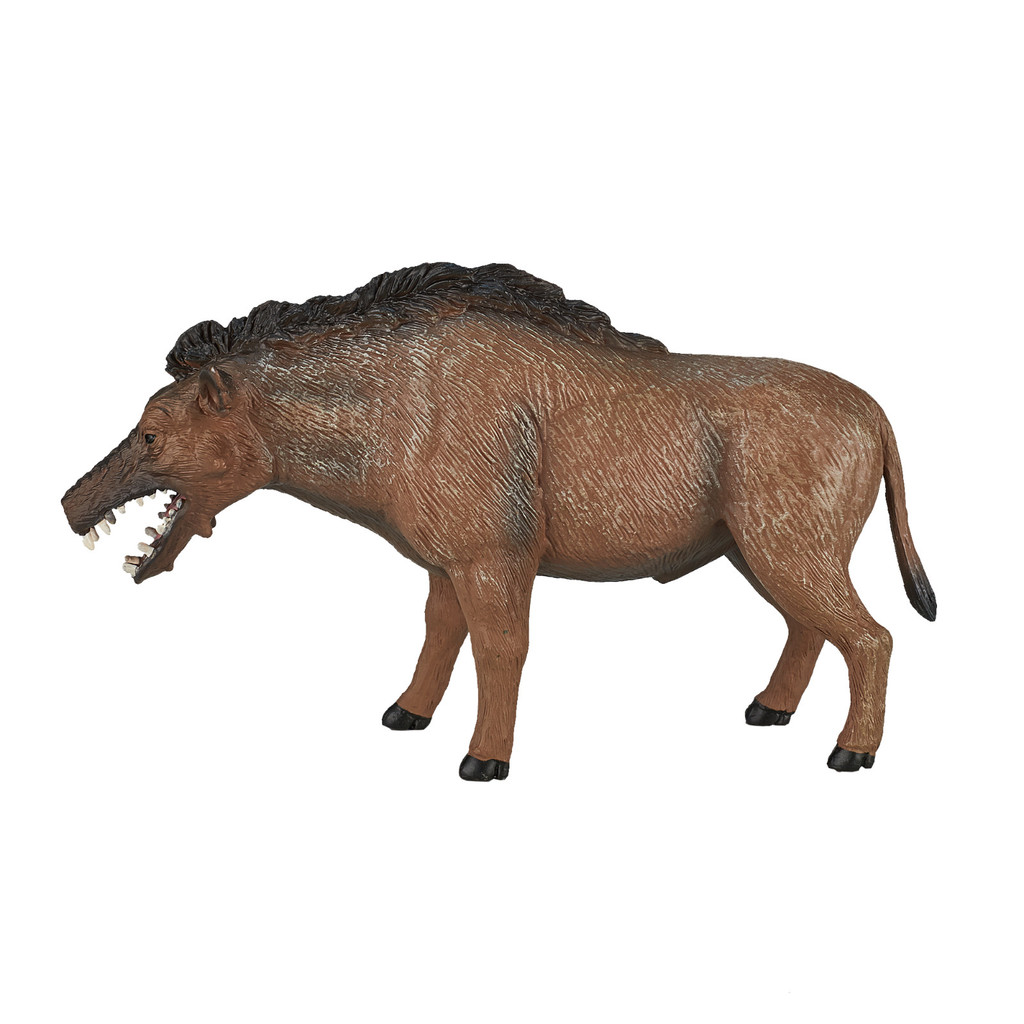 โมโจ 387156 Entelodont DAEODON โมเดลของเล่นฟิกเกอร์ Jurassic PREHISTORC ตุ๊กตาของขวัญ