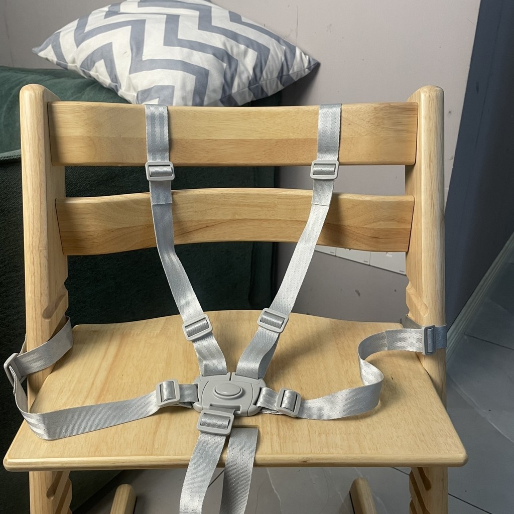 เด็ก stokke Strap.Dining Chair เข็มขัดนิรภัยไม้ 5 จุด Growth เหมาะสําหรับอุปกรณ์เสริมเก้าอี้