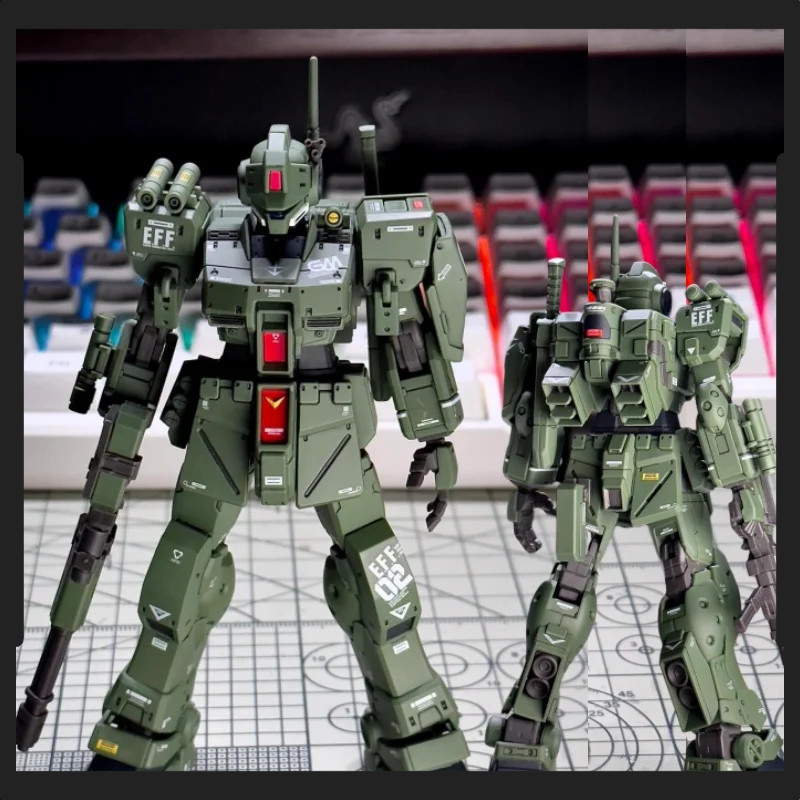 XFS HG 1/144ประกอบโมเดล RGM-79S จีเอ็มสปาร์ตันคอลเลกชันแอ็คชั่นหุ่นยนต์ fiugrine พลาสติกรุ่นงานอดิเรกตุ๊กตาของเล่นของขวัญ