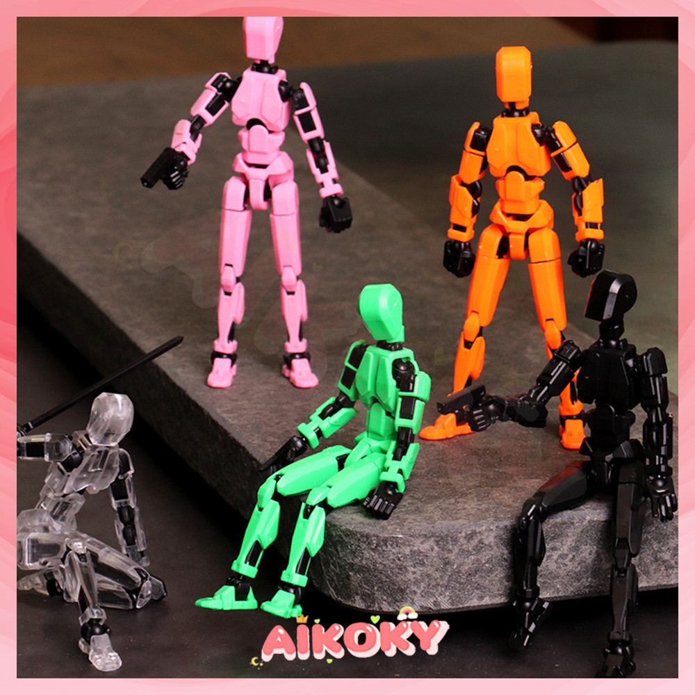 🎁AIKOKY 3D หุ่นยนต์ตุ๊กตาโมเดลตุ๊กตา DIY ของเล่นเหมาะสำหรับของขวัญสำหรับเด็ก