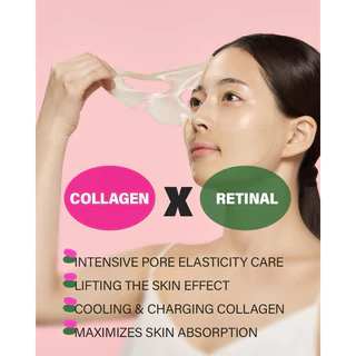 (สั่งในไลฟ์ลด50%) CKD Retino Collagen Small Molecule 300 Pore Tightening Mask Sheet